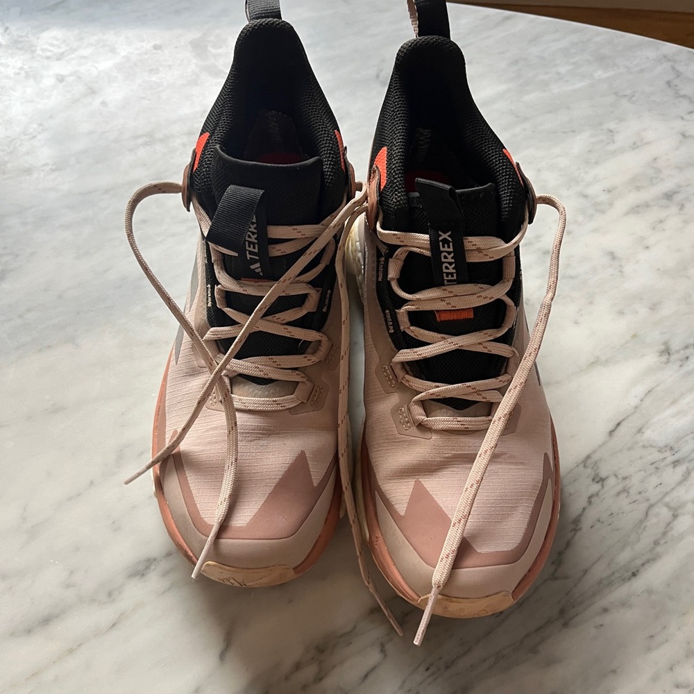 adidas Terrex Pink and Black Athletic Shoes